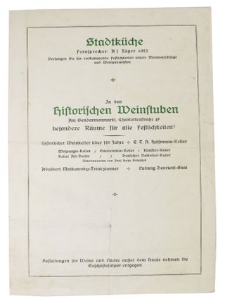 SPEISENKARTE.