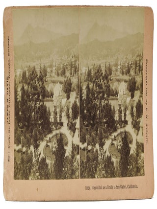 Item #47619 "Beautiful as a Bride is San Rafael, California" 10024. California Stereoview...