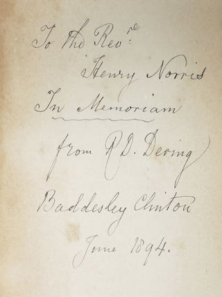 The BAN Of MAPLETHORPE.; With a Memoir of the Author.