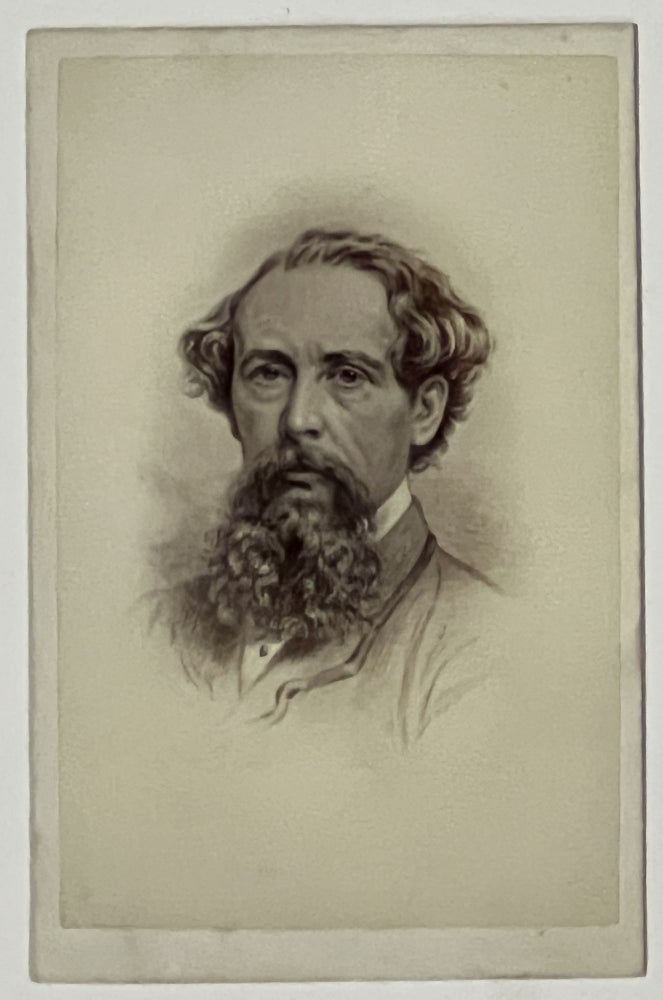 Item #47711.1 CARTE De VISITE [CDV - Albumen]. Charles . Burman Dickens, William - Artist / Photographer, 1812 - 1870, 1814 - 1890.
