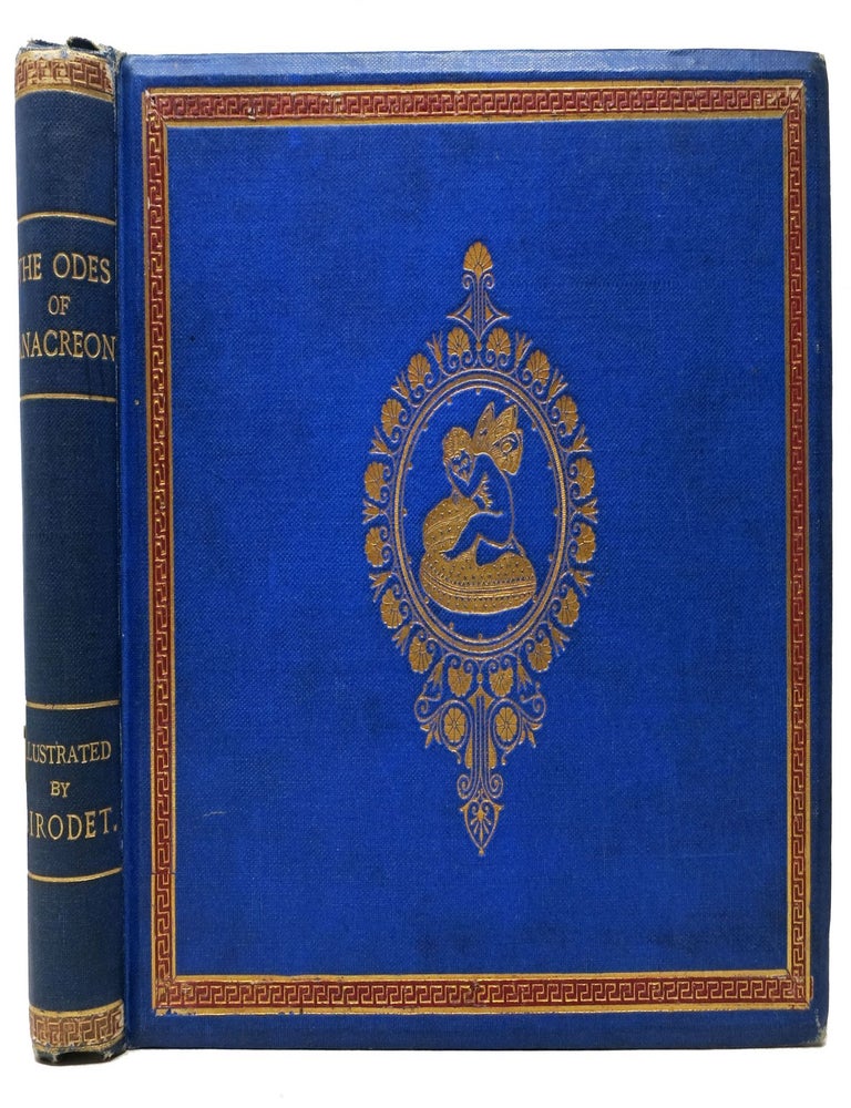 Item #47791 The ODES Of ANACREON. Translated by Thomas Moore. Thomas - Anacreon. Moore, Girodet - De Rourssy.