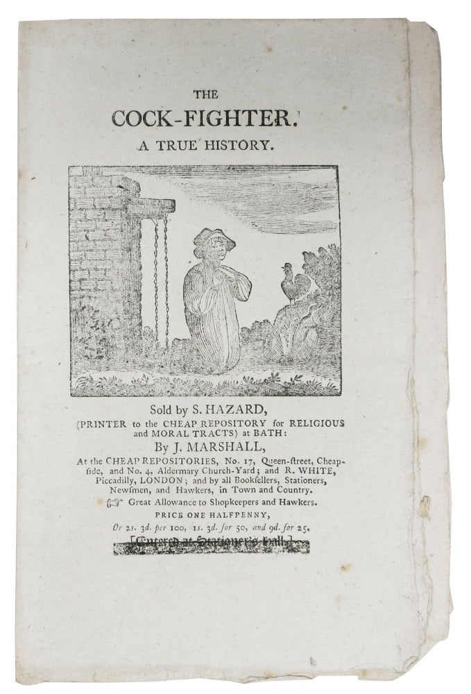 Item #47948 The COCK - FIGHTER. A True History. Hannah. 1745 - 1833 More.