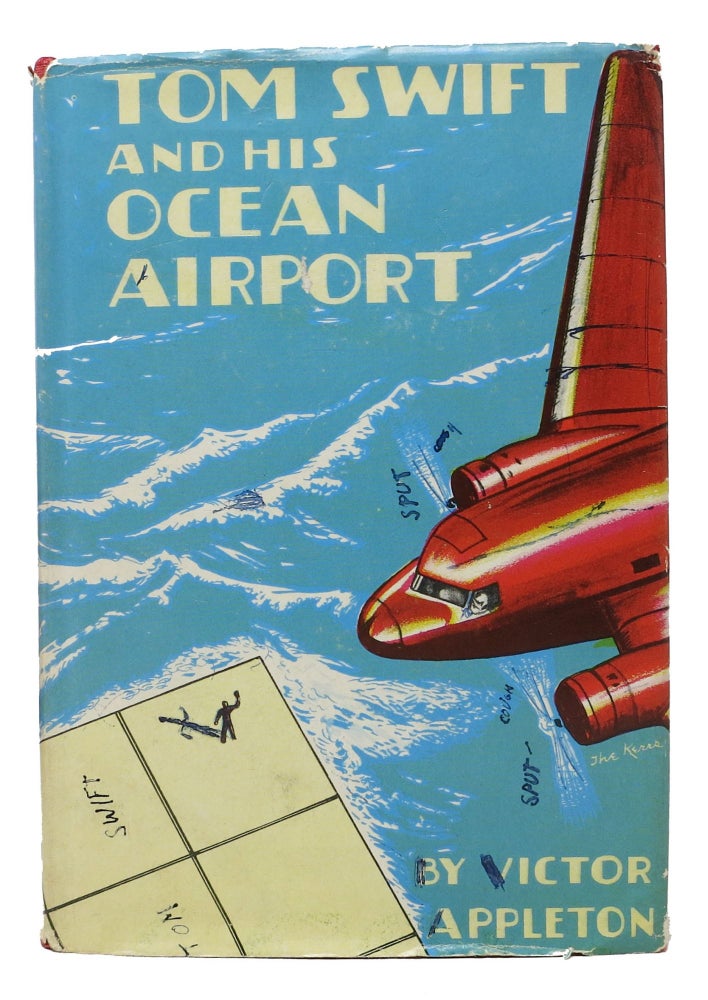 Item #47966 TOM SWIFT And His OCEAN AIRPORT or Foiling the Haargolanders. 2164. Victor Appleton.