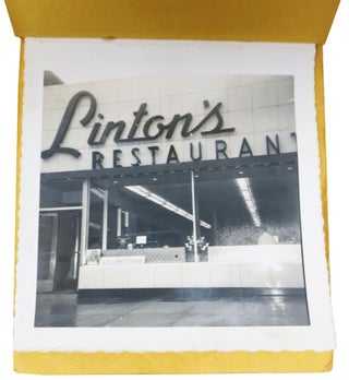 LINTON'S RESTAURANT PICTURES. Snapshot Photo Booklet.