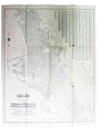 Item #48203 A NEW MAP Of OAKLAND Alameda & Berkeley. Californiana