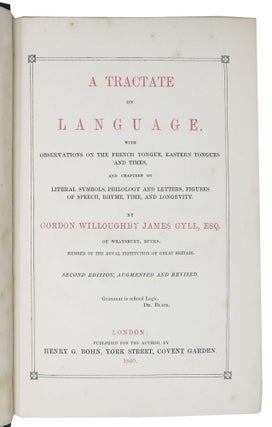 A TRACTATE On LANGUAGE.