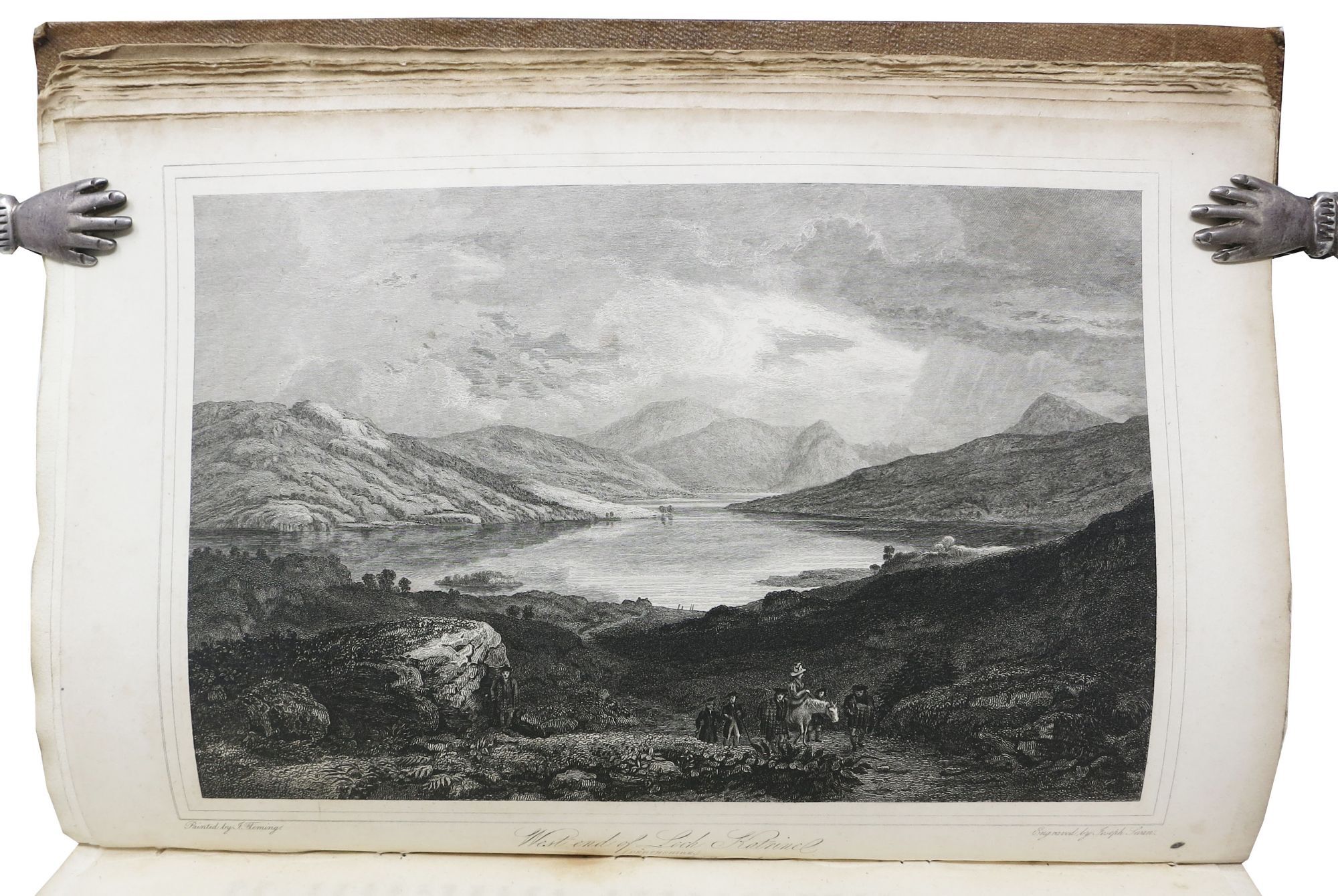 希少　Swan's Views of Glasgow Joseph Swan SWAN'S VIEWS Of The LAKES Of SCOTLAND: A Series of Views, from