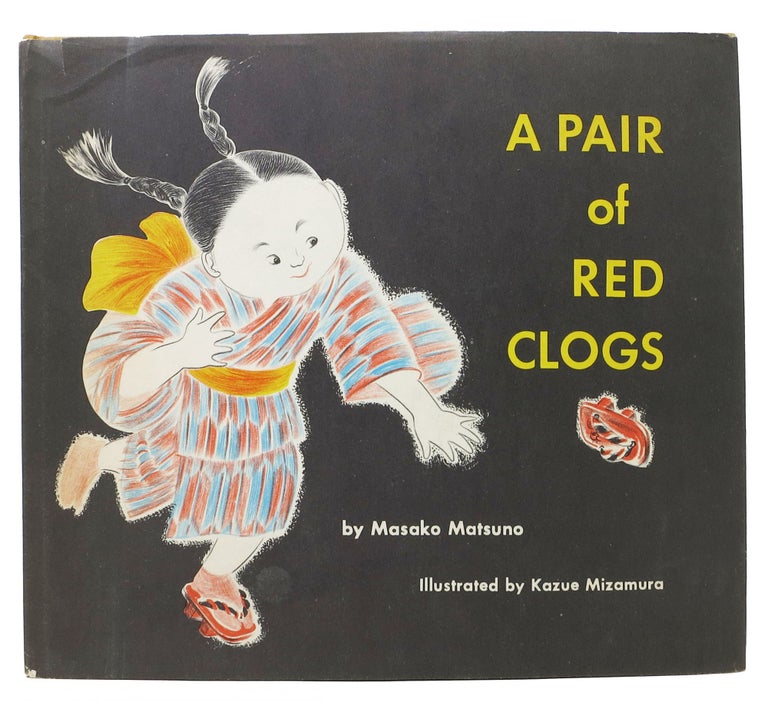 Item #48341 A PAIR Of RED CLOGS. Masako Matsuno.