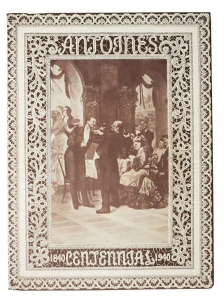 Item #48377 ANTOINE'S. Restaurant Menu - New Orleans