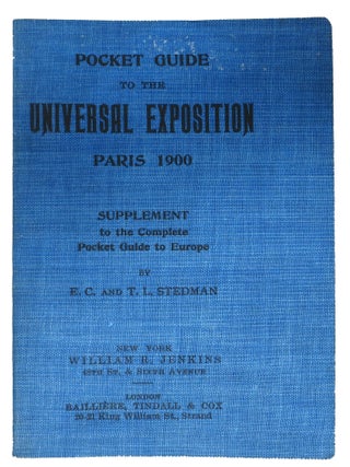 Item #48403 POCKET GUIDE To The UNIVERSAL EXPOSITION Paris 1900.; Supplement to the Complete...