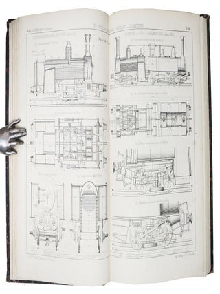 TRAITE COMPLET Des CHEMINS De FER ÉCONOMIQUES D'INTÉRET LOCAL. Atlas.; Départementaux, Vicinaux, Industriels, Agricoles, Tramways, Américains, Voies de Service Fixes ou Mobiles.