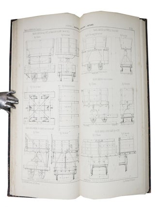 TRAITE COMPLET Des CHEMINS De FER ÉCONOMIQUES D'INTÉRET LOCAL. Atlas.; Départementaux, Vicinaux, Industriels, Agricoles, Tramways, Américains, Voies de Service Fixes ou Mobiles.