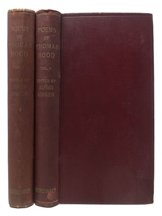Item #48464 POEMS Of THOMAS HOOD. Vol. I. Serious Poems. Vol II. Poems of Wit and Humour....