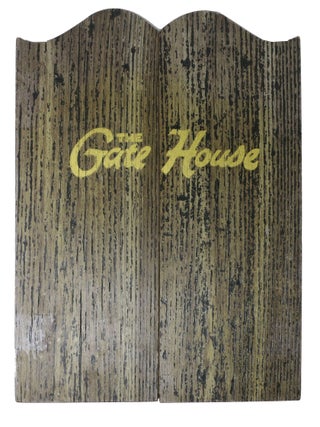 Item #48587 The GATE HOUSE. Restaurant Menu -California
