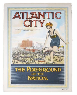 Item #48638 ATLANTIC CITY. The Playground of the Nation. Promotional / Booster Literature