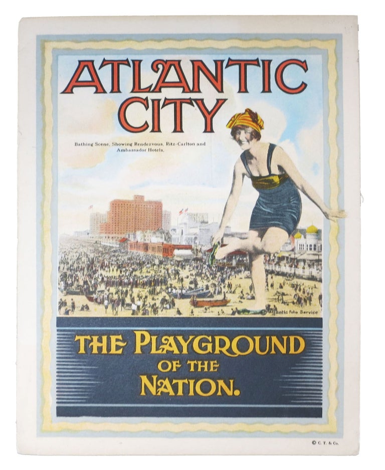 Item #48638 ATLANTIC CITY. The Playground of the Nation. Promotional / Booster Literature.