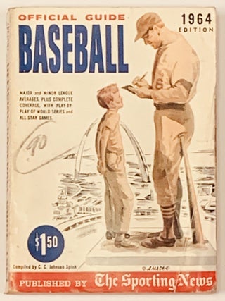 Item #48730 OFFICIAL BASEBALL GUIDE For 1964. C. C. Johnson - Compiler. Rickart Spink, Paul A.,...