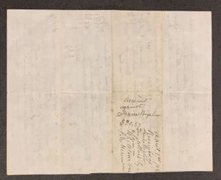ACCOUNT AGAINST SQUIRE BIGALOW. $20.27. February 1851. Logtown.