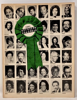 Item #49280 DELEGATE, 1981. 20th C. African - American History, Mel - President and Publisher...