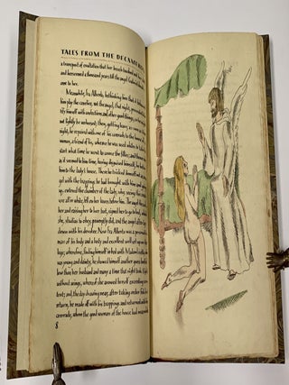 TALES From The DECAMERON Of BOCCACCIO. The Hand of John Paul Jr. For Private Issue.