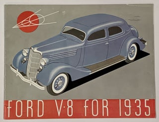 Item #49509 FORD V • 8 For 1935. Automotive Promotional Booklet