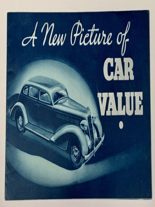 Item #49555 A NEW PICTURE Of CAR VALUE. 1935 Plymouth. Automotive Promotional Booklet