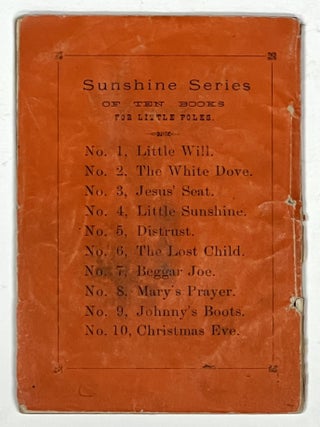 LITTLE WILL.; Sunshine Series for Little Folks.