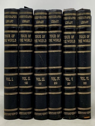 Item #49803 TOUR Of The WORLD. Vols I - XII. 600 Views. Stereoview Set