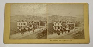 Item #49838 985. TELEGRAPH HILL, SAN FRANCISCO, CAL. California Stereoview Photograph, Benjamin...