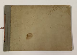 PHOTOGRAPH ALBUM COMPRISING 14 ALBUMEN IMAGES Of TURN-Of-The-CENTURY VESSELS, Including Battle-ships.