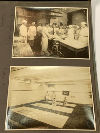 KNIGHTS Of COLUMBUS PHOTOGRAPH ALBUM. 90+ B/W Mounted Photographs, Mostly Silver Gelatin.