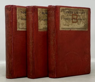 Item #50160 ANTHONY FAIRFAX. A Novel. In Three Volumes. Margery Hollis, Emma. 1850 - 1927 Elliot