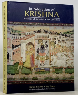 Item #50167 In ADORATION Of KRISHNA. Pichhwais of Shrinathji • Tapi Collection. Kalyan...