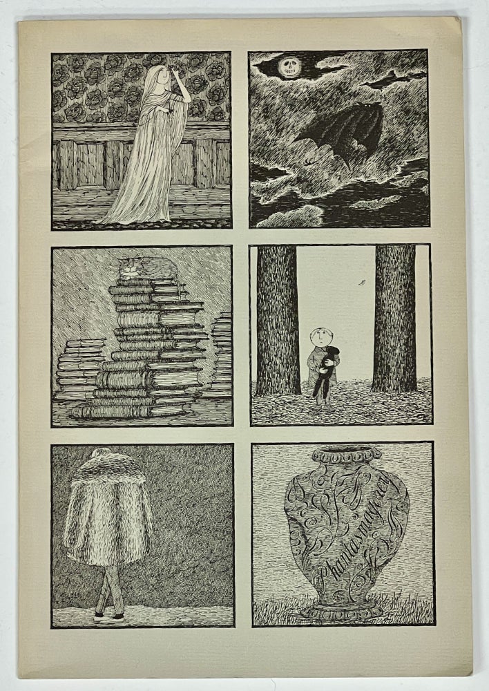 Item #5053.2 PHANTASMAGOREY. The Work of Edward Gorey.; Catalogue by Clifford Ross with a Foreword by Dale R. Roylance. Exhibit Catalogue, Edward Gorey, 1925 - 2000.
