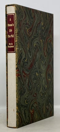 Item #50533 A WOMAN'S LIFE.; Translated from the French by Marjorie Laurie; With an Introduction...