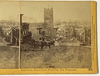 CALIFORNIA STREET From STOCKTON, San Francisco. Watkins' Pacific Coast. 967.