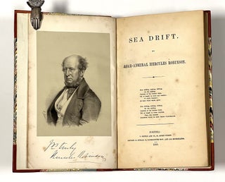 Item #50814 SEA DRIFT. Rear-Admiral Hercules Robinson, 1824 - 1897