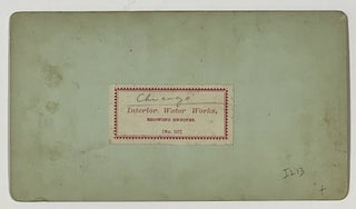 STEREOVIEW. Interior Water Works, Showing Engines. No. 117.