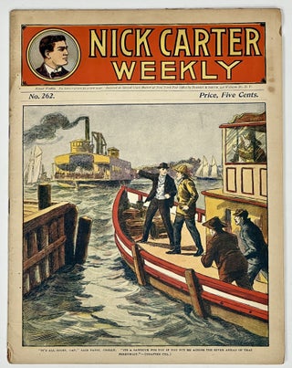 Item #51225 NICK CARTER'S ADVENTURES. Nick Carter Weekly. No. 262. January 4, 1902. Penny...
