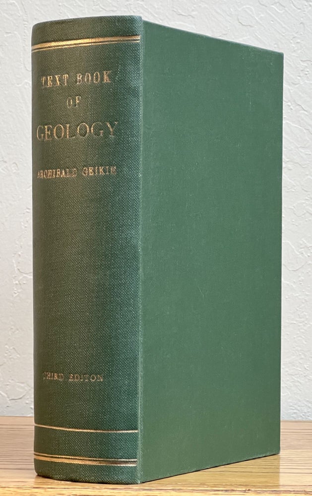 Item #51293 TEXT-BOOK Of GEOLOGY. Florence - Presenter. Burton Nightingale, Sir Archibald, William John Princepp - Recipient. Geikie, 1820 - 1910, 1856 - 1940, 1835 - 1924.