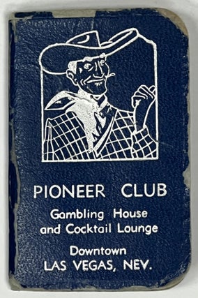 Item #51347 HOME BAR HINTS [Running Title]. PIONEER CLUB. Gambling House and Cocktail Lounge. ...