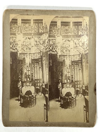 Item #51354 "CHINESE RESTAURANT / SAN FRANCISCO / CAL."; "53" at base of left image [part of the...