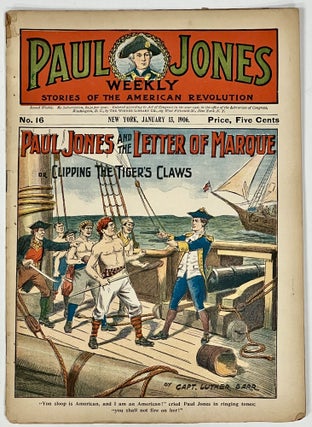 Item #51383 PAUL JONES And The LETTER Of MARQUE or, Clipping the Tiger's Claws.; John Paul Jones...
