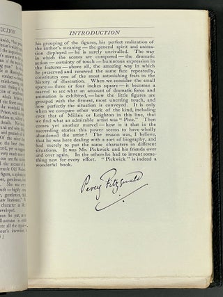 POSTHUMOUS PAPERS Of The PICKWICK CLUB.; Introduction by Percy Fitzgerald. Bibliographical Note by Frederic G. Kitton.