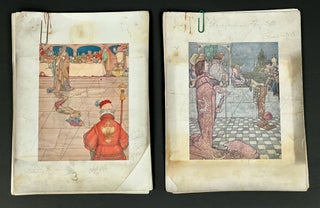 Item #51497 BILL The MINDER | HANS ANDERSEN'S FAIRY TALES. Color Separations for. Color...
