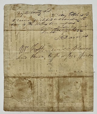 ENSIGN COMMISSION. State of Kentucky. 9th of May 1832.