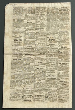 HARRISBURG CHRONICLE. Vol. XXI. --- No. 7. Thursday, December 13, 1832.