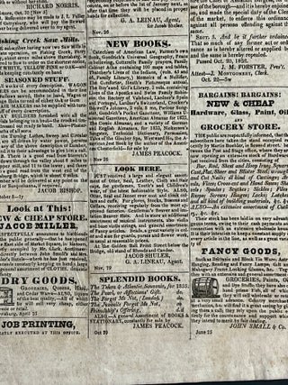 HARRISBURG CHRONICLE. Vol. XXI. --- No. 7. Thursday, December 13, 1832.
