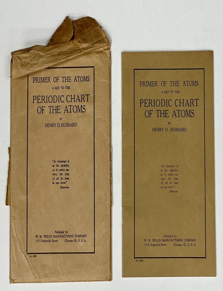 PRIMER Of The ATOMS. A Key to the Periodic Chart of the Atoms. No. 4858 ...