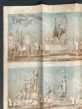 P. 40 P. Official Illustrated Journal. New Orleans Mardi-Gras, February 21st, 1882.